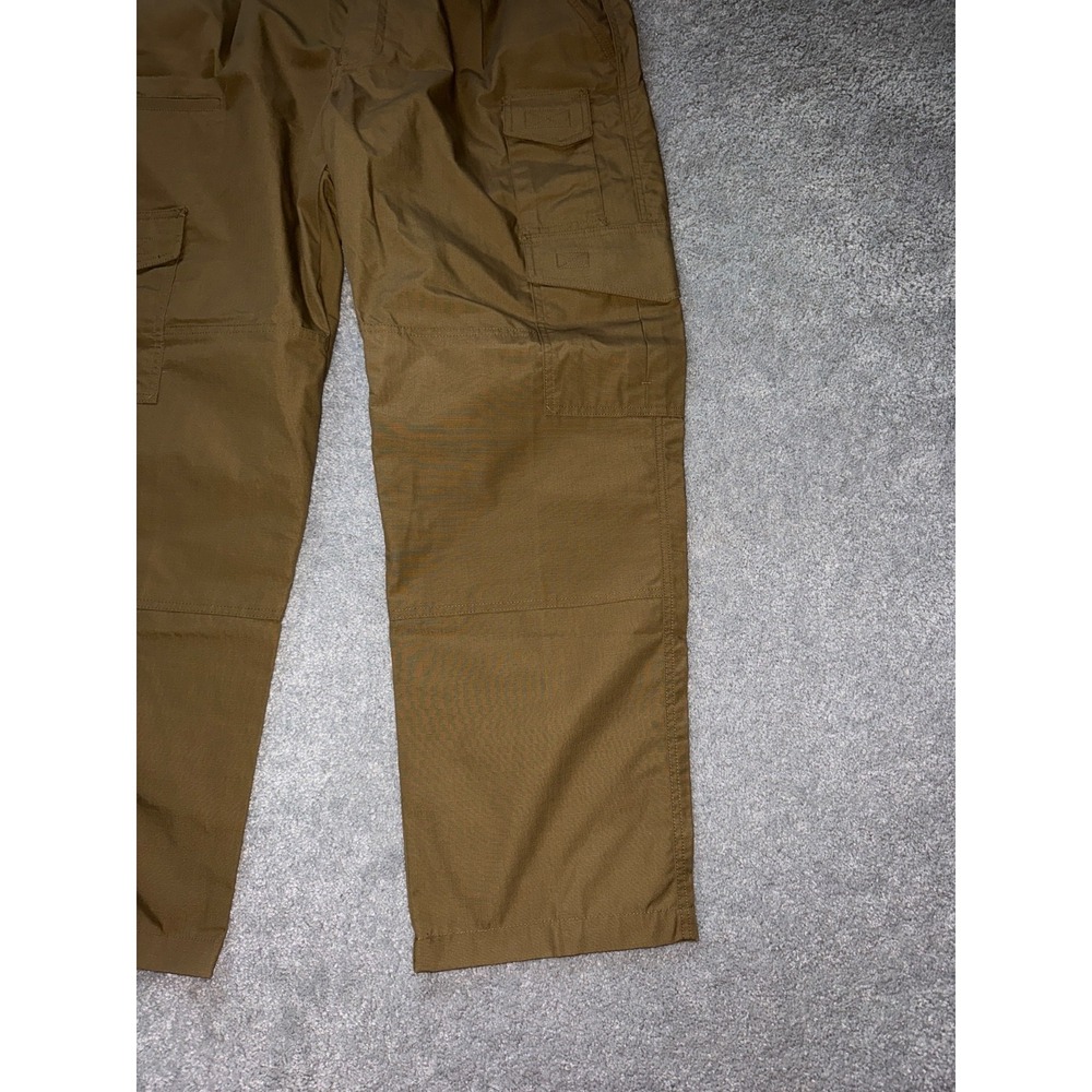 Propper Cargo Pants Mens 38 Brown Ripstop Poly Cotton Blend Tactical Special Ops - Picture 2 of 5